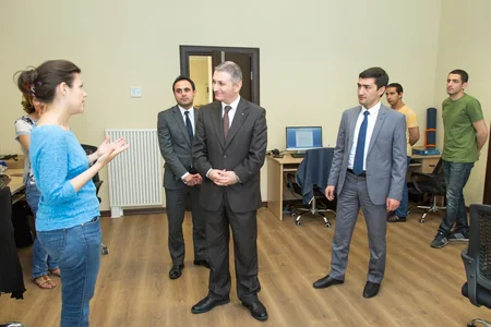 Посол Палестины в Азербайджане посетил агентство Report - ФОТО