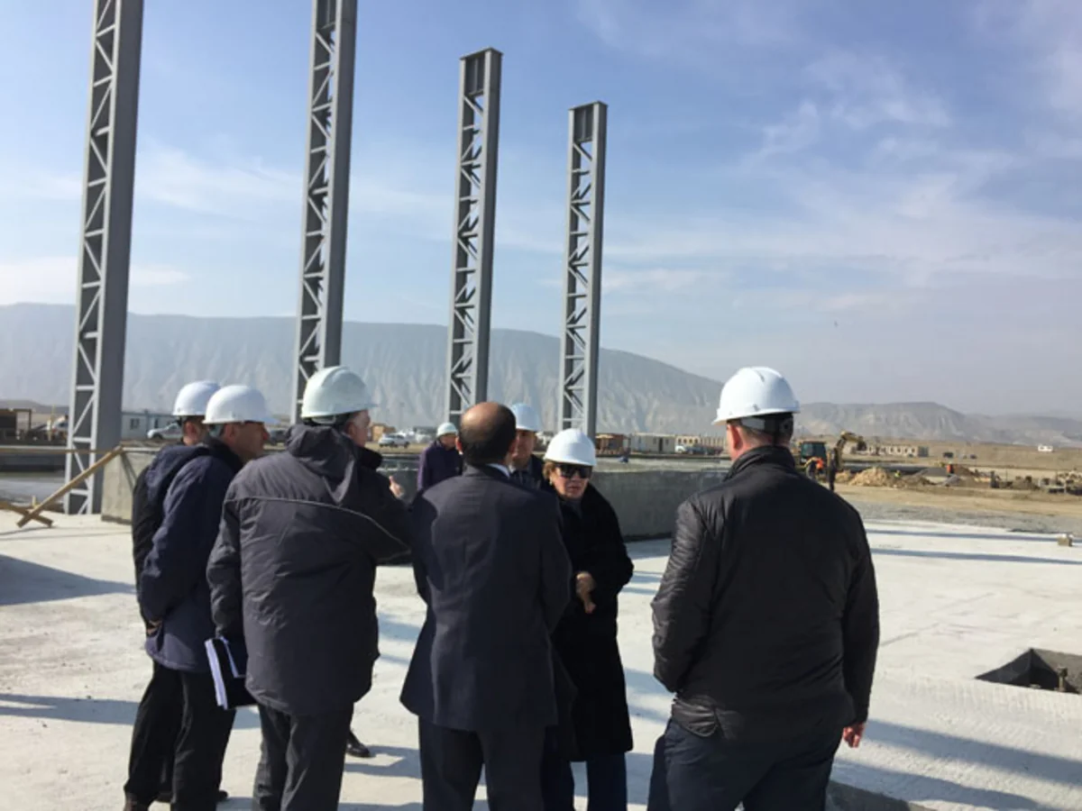 ​SOCAR-ın vitse-prezidenti Tullantı Mərkəzinin tikinti sahəsində olub