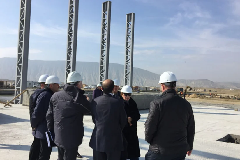 ​SOCAR-ın vitse-prezidenti Tullantı Mərkəzinin tikinti sahəsində olub