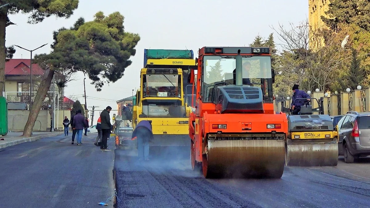 Bakının küçələrindən biri əsaslı təmir olunur
