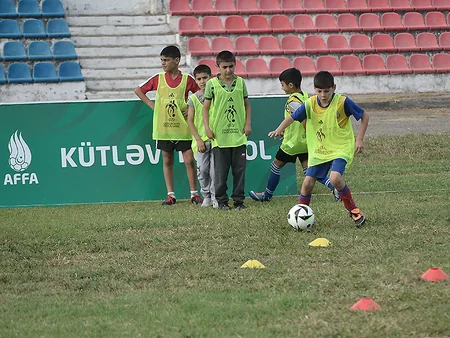 Ağstafada futbol festivalı keçirilib