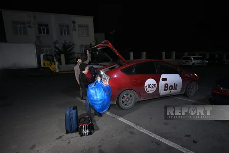 Bakıdan yola düşən növbəti köç Füzuli şəhərinə çatıb - YENİLƏNİB