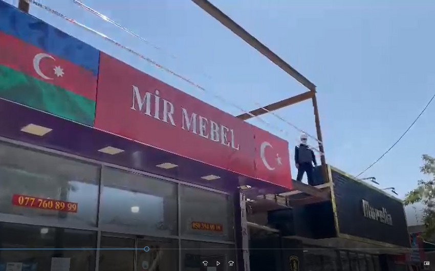 Bakıda daha bir qanun pozuntusunun qarşısı alınıb