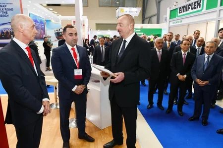 Prezident İlham Əliyev XXVI Beynəlxalq “Xəzər Neft və Qaz-2019” sərgi və konfransının açılışında iştirak edib - YENİLƏNİB
