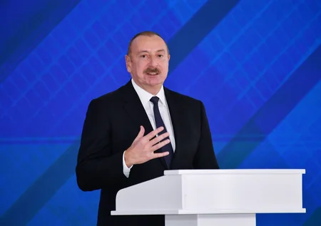 Prezident Qaradağ Günəş Elektrik Stansiyasının rəsmi açılış mərasimində iştirak edib - YENİLƏNİB-2