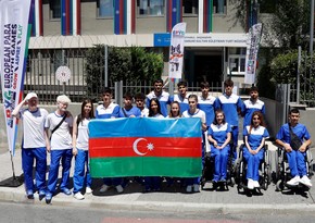 Azərbaycan idmançıları Avropa Gənclər Paralimpiya Oyunlarını 13 medalla başa vurublar