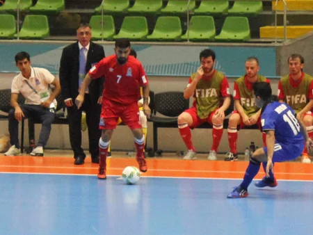 Azərbaycanın futzal millisi DÇ-2016-nın 1/4 final mərhələsinə yüksəlib