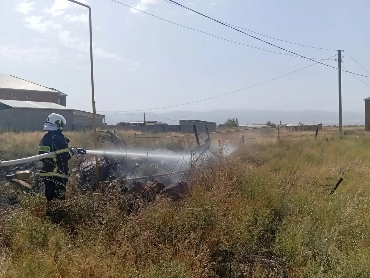 Naxçıvanda yanğınlar olub