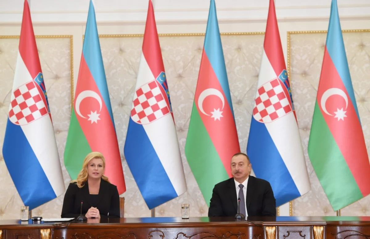 Xorvatiya prezidenti: Biz TANAP, TAP və digər enerji layihələrinin tamamlanmasını səbirsizliklə gözləyirik
