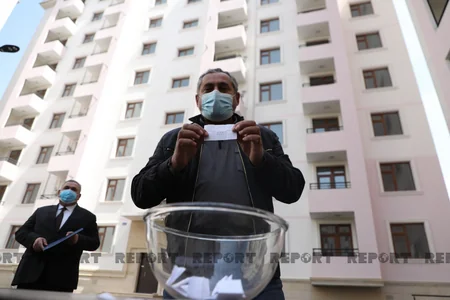 Çernobıl əlillərinə 30 mənzil təqdim olundu - VİDEO