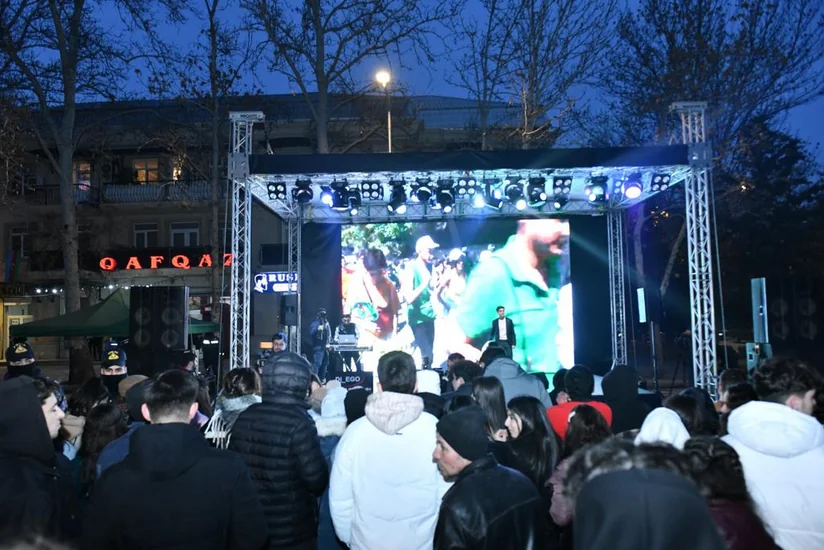 Gənclər Paytaxtında konsert proqramı təşkil edilib