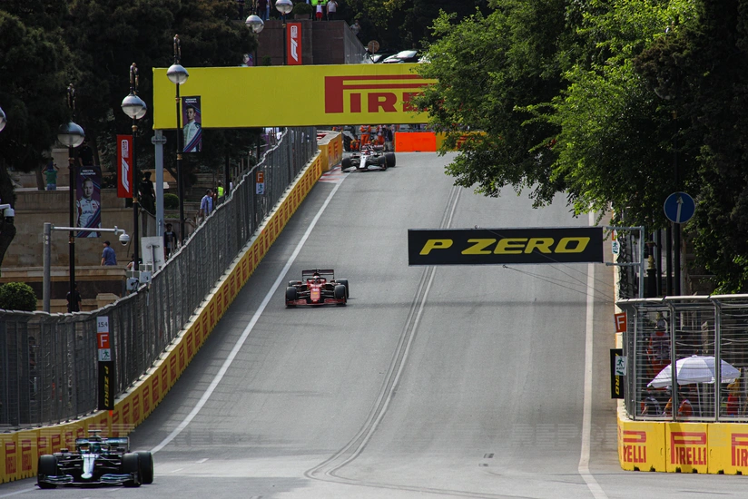 Formula 1 teams arrive in Baku