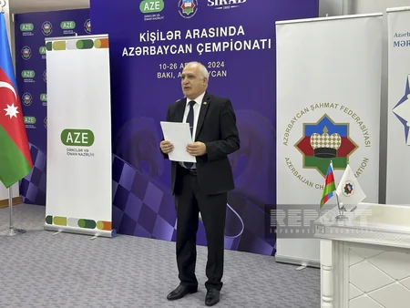 Kişi şahmatçılar arasında Azərbaycan çempionatının bağlanış mərasimi keçirilib