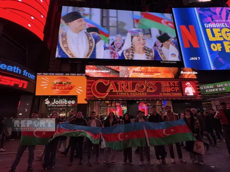 Celebrating Azerbaijani heritage: Times Square lights up for World Azerbaijanis Solidarity Day