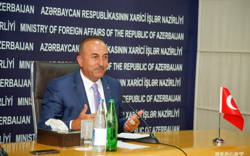 Mövlud Çavuşoğlu: Azərbaycan və Türkiyə regionun bütün layihələrinin mərkəzindədir