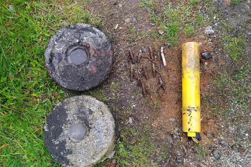 Lənkəranda mina və əl qumbaralarının partladıcısı tapıldı