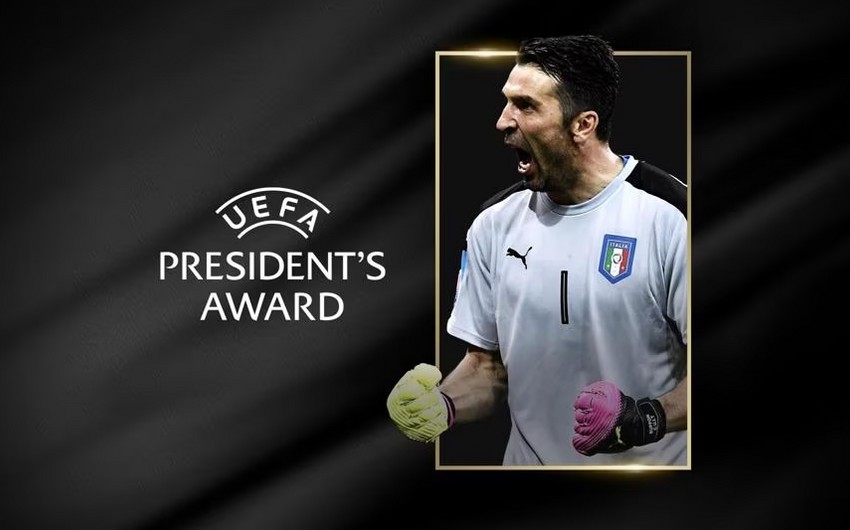Canluici Buffon UEFA prezidenti mükafatına layiq görülüb