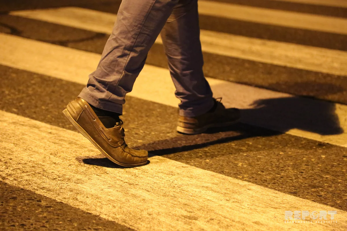 Bakıda iki piyadanı maşın vurub