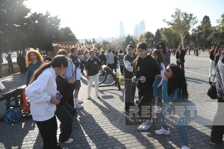 Bakıda “Gücümüz cəsarətimizdədir!” adlı yürüşün açılış mərasimi olub - YENİLƏNİB