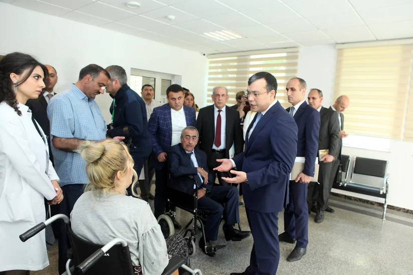 Sahil Babayev əlillər üçün müasir standartlara uyğun reabilitasiya şəraitinin yaradılmasını tapşırıb