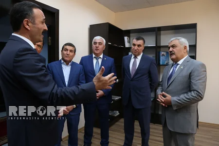 ​Azərbaycan Dövlət Neft Şirkətinin rəhbərliyi Çilov adasına səfər edib - FOTO
