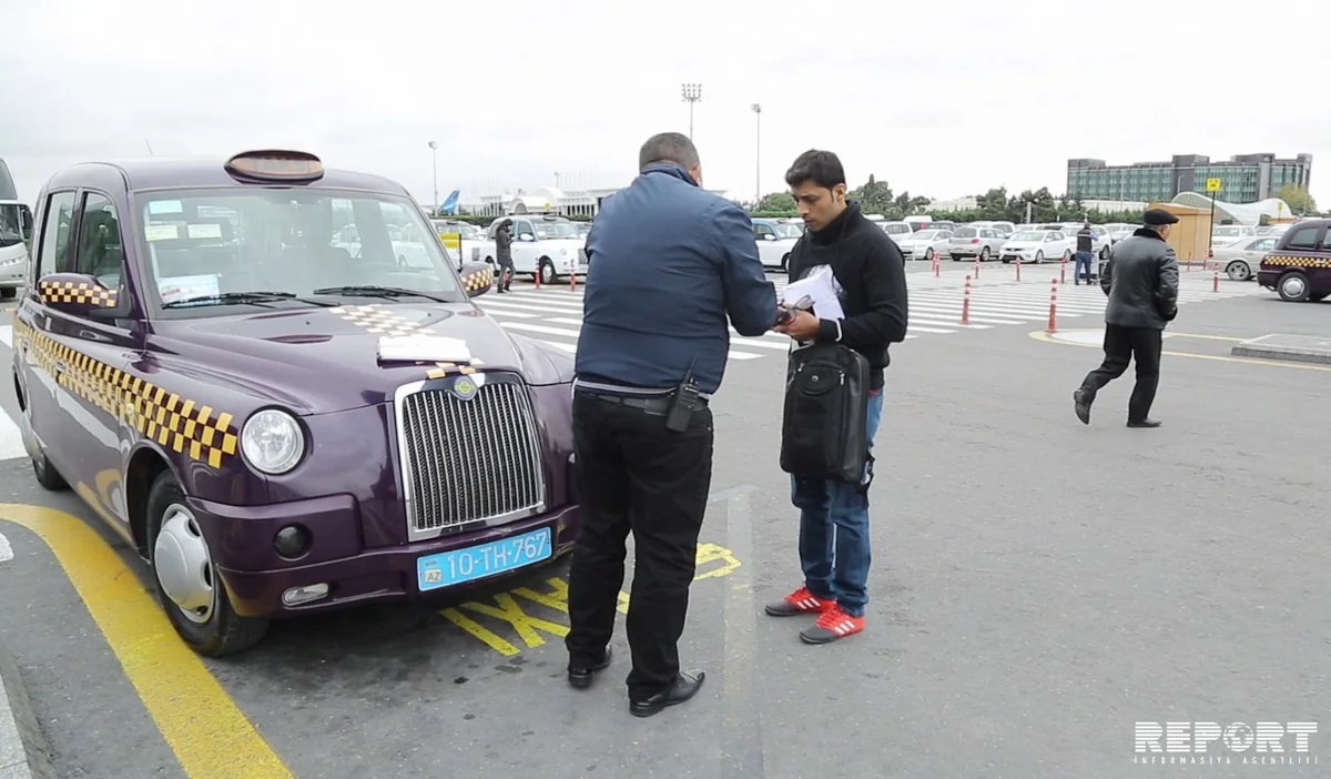 Bakı aeroportunda taksi xidməti tələblərə cavab vermir - VİDEOREPORTAJ