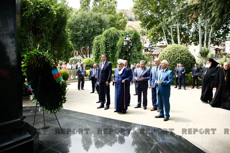 Allahşükür Paşazadə Gürcüstanda rəsmi səfərdədir