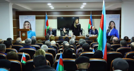 Könül Nurullayeva Qarabağ müharibəsi əlilləri, veteranları, şəhid ailələri və Çernobıl əlilləri ilə görüşüb