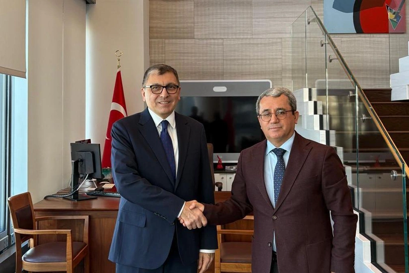 Azərbaycanın BMT-dəki daimi nümayəndəsi türkiyəli həmkarı ilə görüşüb