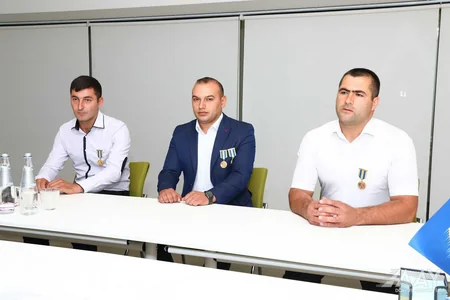 Saleh Məmmədov Qaxda vətəndaşları qəbul edib