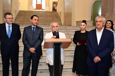 Muzey Mərkəzində gənc rəssamların “Sənin adın nədir?” adlı ilk tanıtım sərgisi açılıb