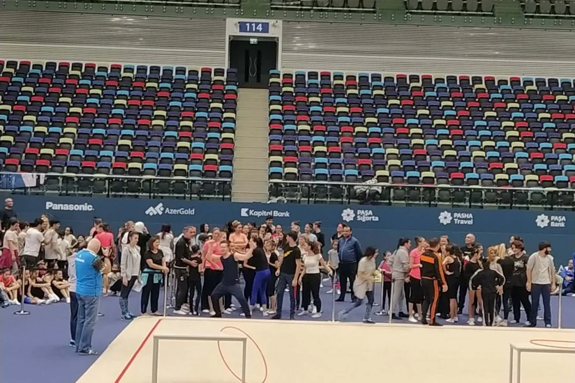 Azərbaycan Gimnastika Federasiyası ilk dəfə valideynlərin də iştirakı ilə Estafet Yarışları keçirib