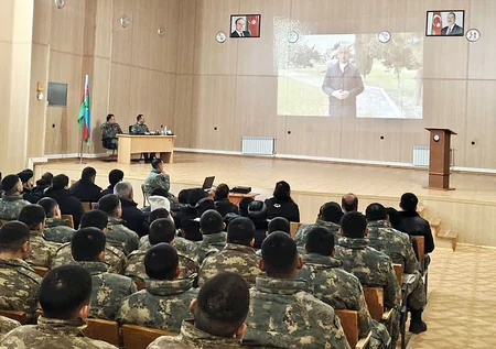Azərbaycan Ordusunda 20 Yanvar faciəsinin ildönümü ilə əlaqədar tədbirlər keçirilib