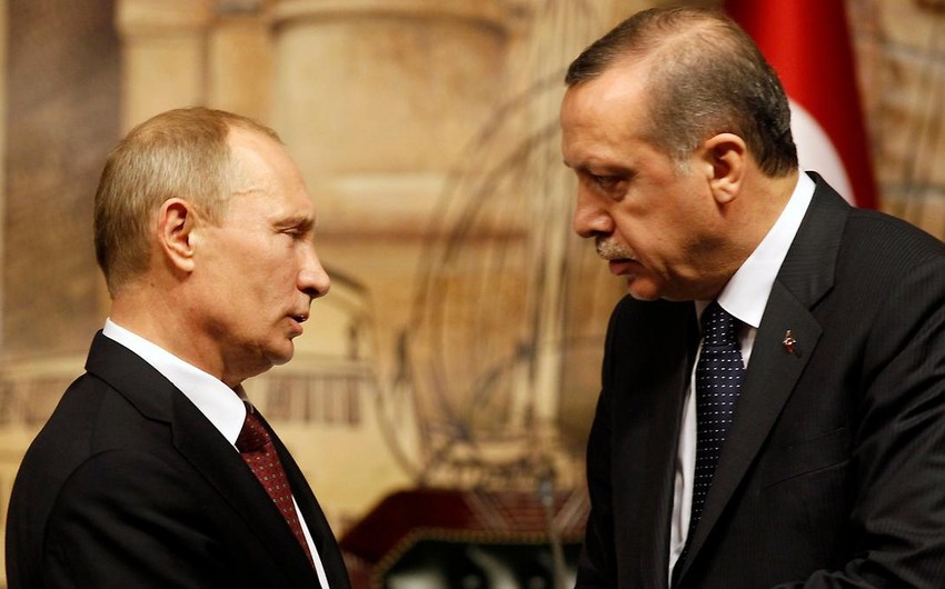Soçidə Putin və Ərdoğan arasıda görüş dörd saatdan çox davam edib