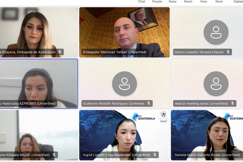 Представители AZPROMO и ProGuatemala обсудили возможности торговли и инвестиций