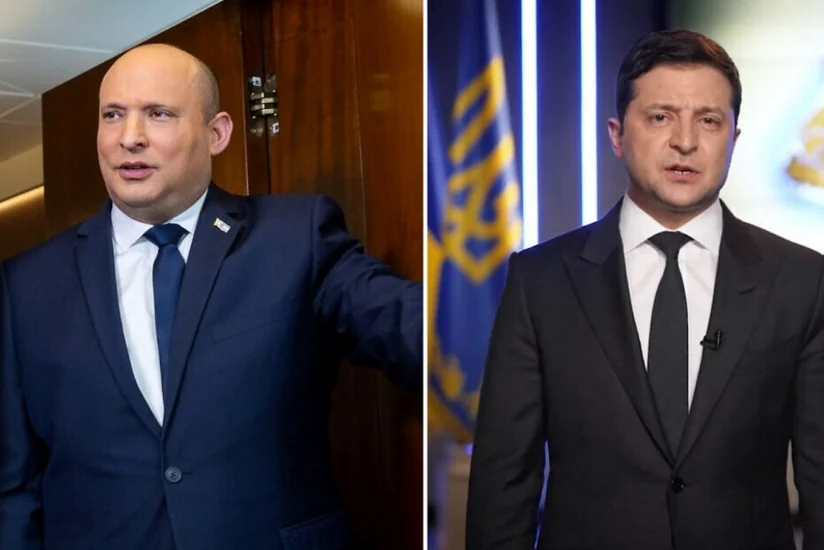 Зеленский и премьер Израиля обсудили способы прекращения боевых действий в Украине