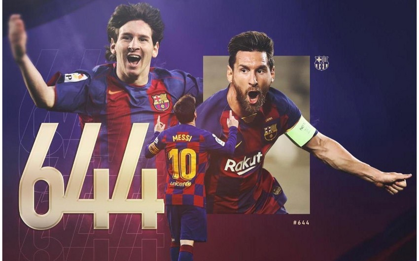 Lionel Messi: Futbolda rekord qıracağımı düşünməmişdim