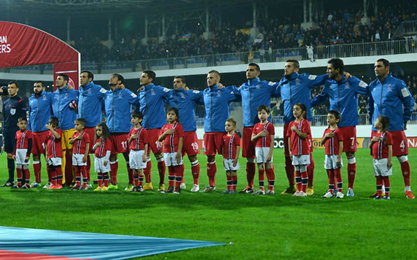 ​Futbol üzrə Azərbaycan millisi FİFA reytinqində 8 pillə geriləyib