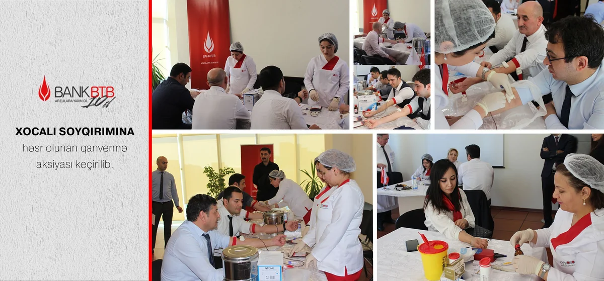 Bank BTB qanvermə aksiyası keçirib