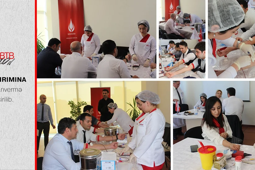 Bank BTB qanvermə aksiyası keçirib