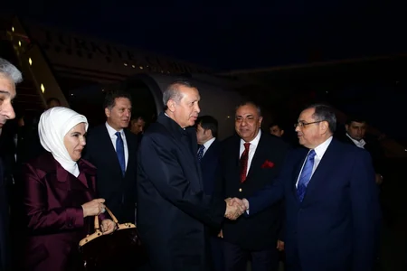 ​Türkiyə Prezidenti Azərbaycana işgüzar səfərə gəlib