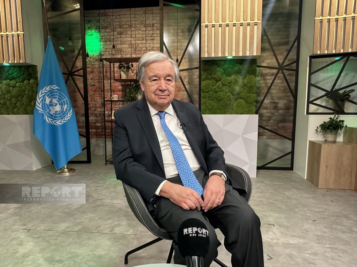 UN chief condolences over AZAL plane crash in Aktau