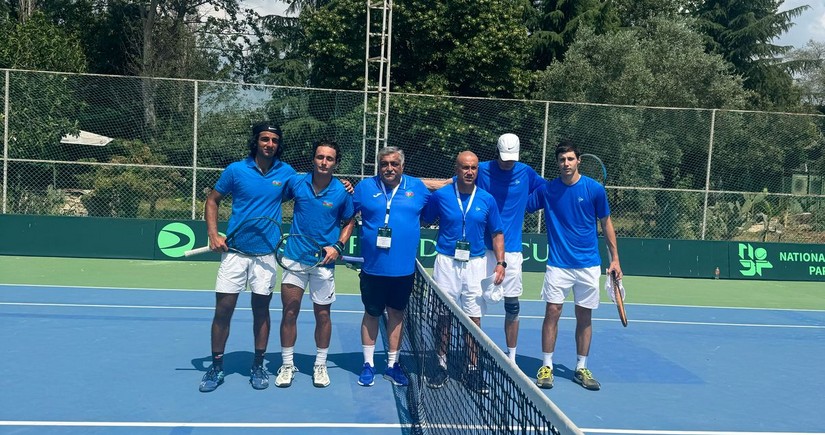 Azərbaycanın tennis millisi “Davis Cup”da pley-offa yüksəlib