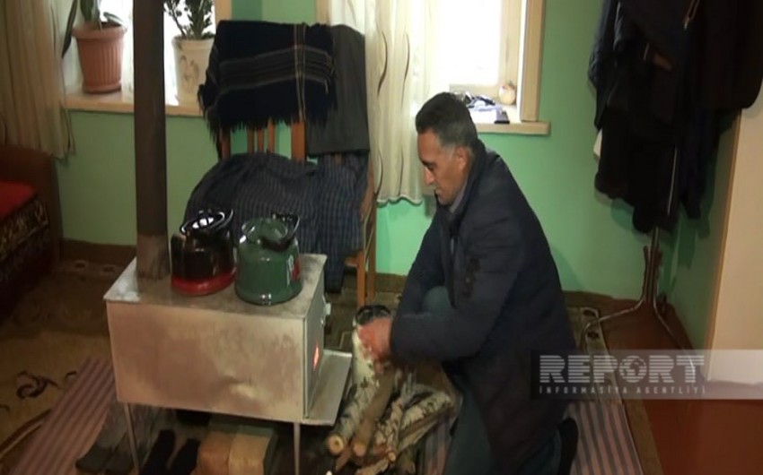 Ağdaşın Qaradeyin kəndinin yanacaq problemi: qaz yoxdur, odun tapmaq asan deyil 