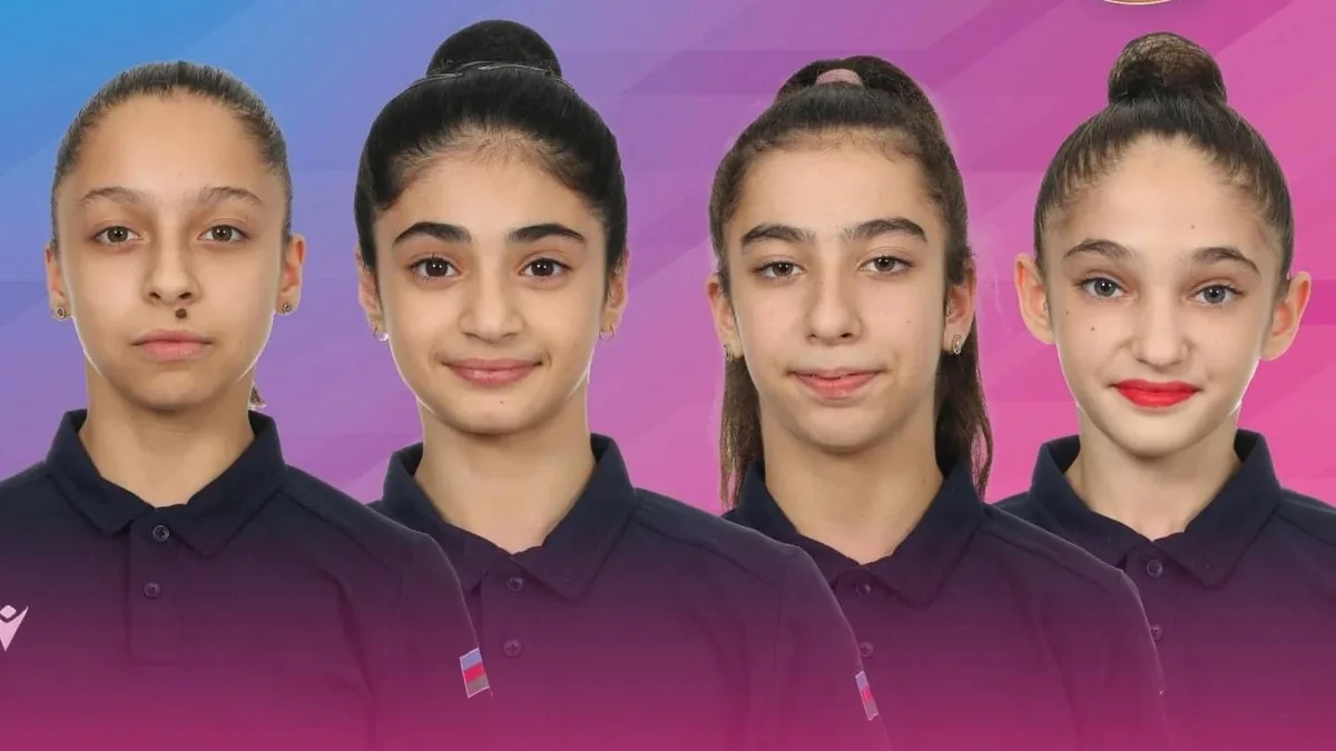 Azərbaycan gimnastika millisi beynəlxalq turnirdə bürünc medal qazanıb