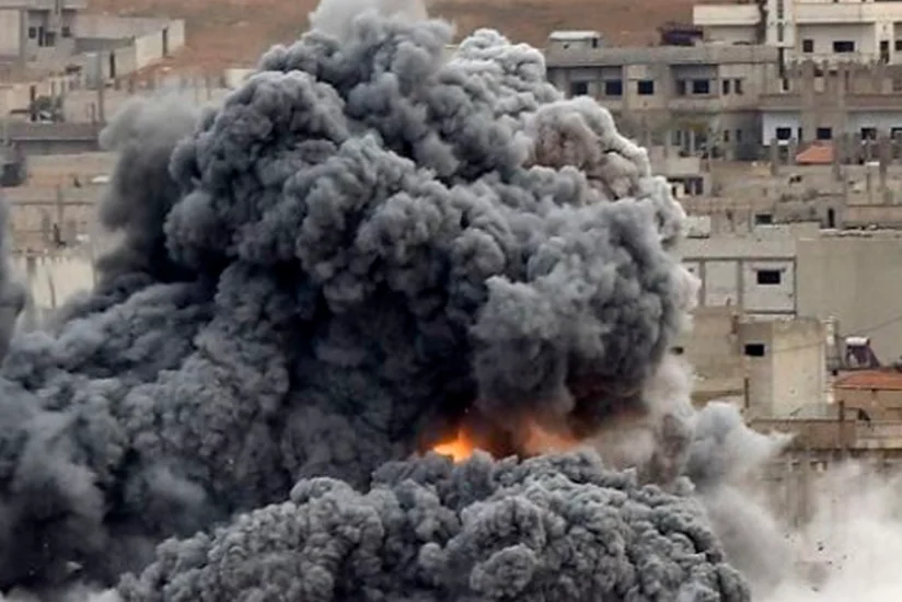 ABŞ ordusu Suriyanın şərqinə hava zərbələri endirib