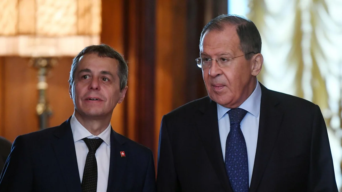 Лавров проводит в Нью-Йорке переговоры с главой МИД Швейцарии