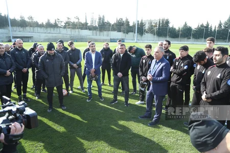 Heyətində müharibə iştirakçılarının yer aldığı “Difai” klubu “Qarabağ” komandası ilə görüşüb
