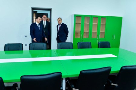 Peşə Təhsili üzrə Dövlət Agentliyinin yeni binasının açılış mərasimi olub