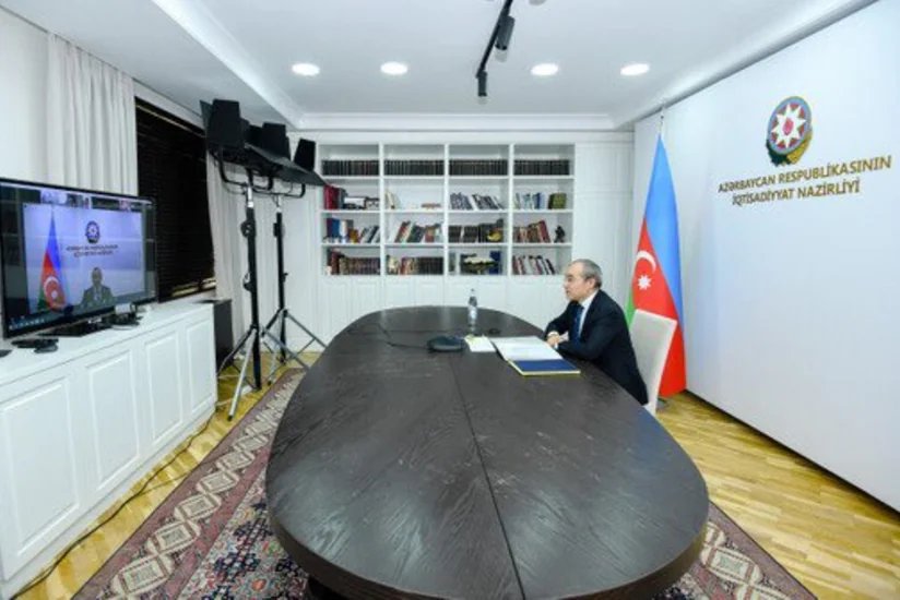 Mikayıl Cabbarov müharibədə iştirak edən nazirliyin əməkdaşları ilə görüşdü